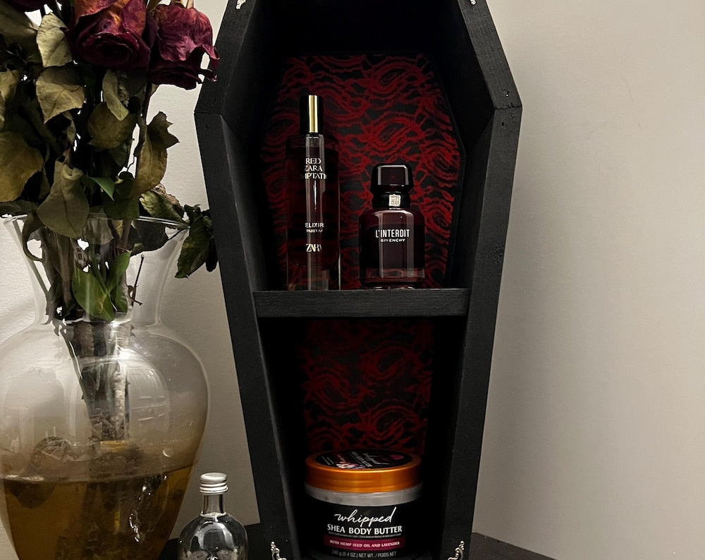 Gothic Coffin Bookshelf
